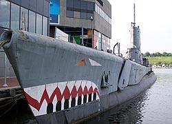 [photo, U.S.S. Torsk (Historic Ships in Baltimore), Inner Harbor, Baltimore, Maryland]