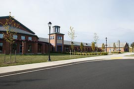 [photo, Kent-McCanner Elementary School Building and Family Education Complex, Frederick Campus, Maryland School for the Deaf, Frederick, Maryland]