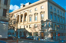 [photo, Liberal Arts & Policy Building, University of Baltimore, 10 West Preston St., Baltimore, Maryland]