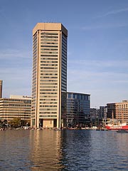 [photo, World Trade Center Baltimore, at Inner Harbor, 401 East Pratt St, Baltimore, Maryland]